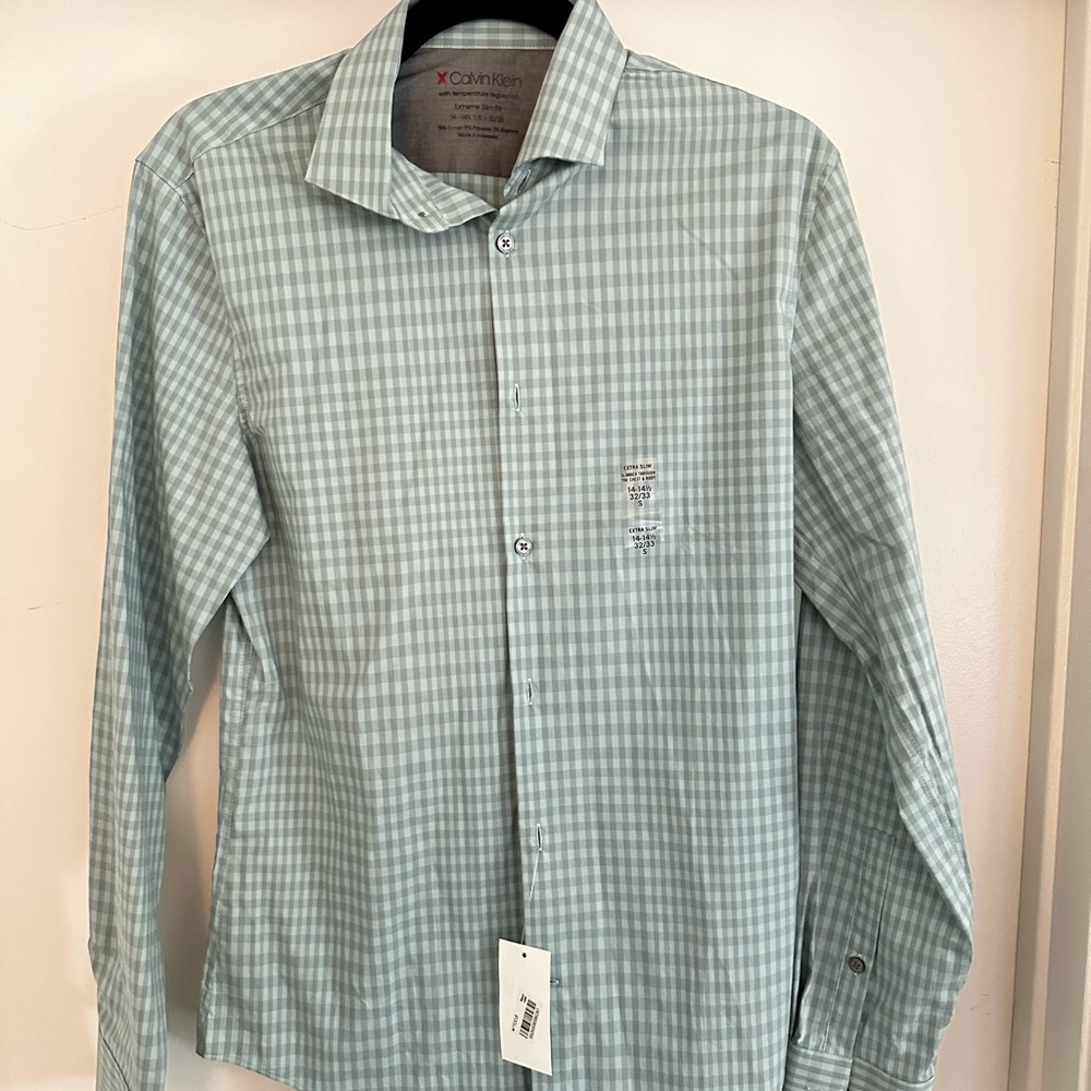 NWT Calvin Klein Button Down